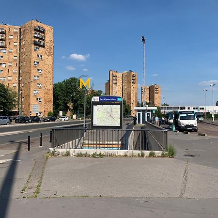 Grand F3 60M2 Pour 6 Personnes - Paris 19Eme - Stade De France - La Villette أوبارفيلييه المظهر الخارجي الصورة